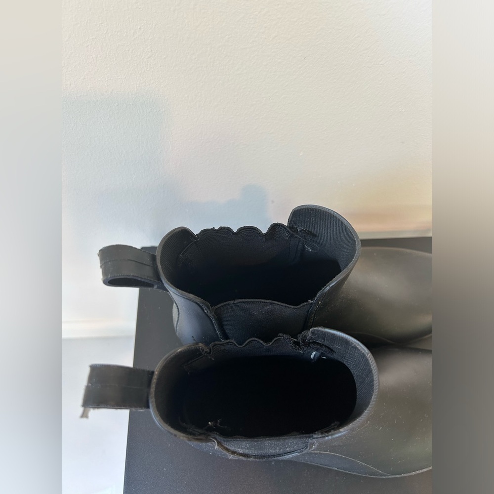 Target rain boots women’s size 11 black - Picture 3 of 6